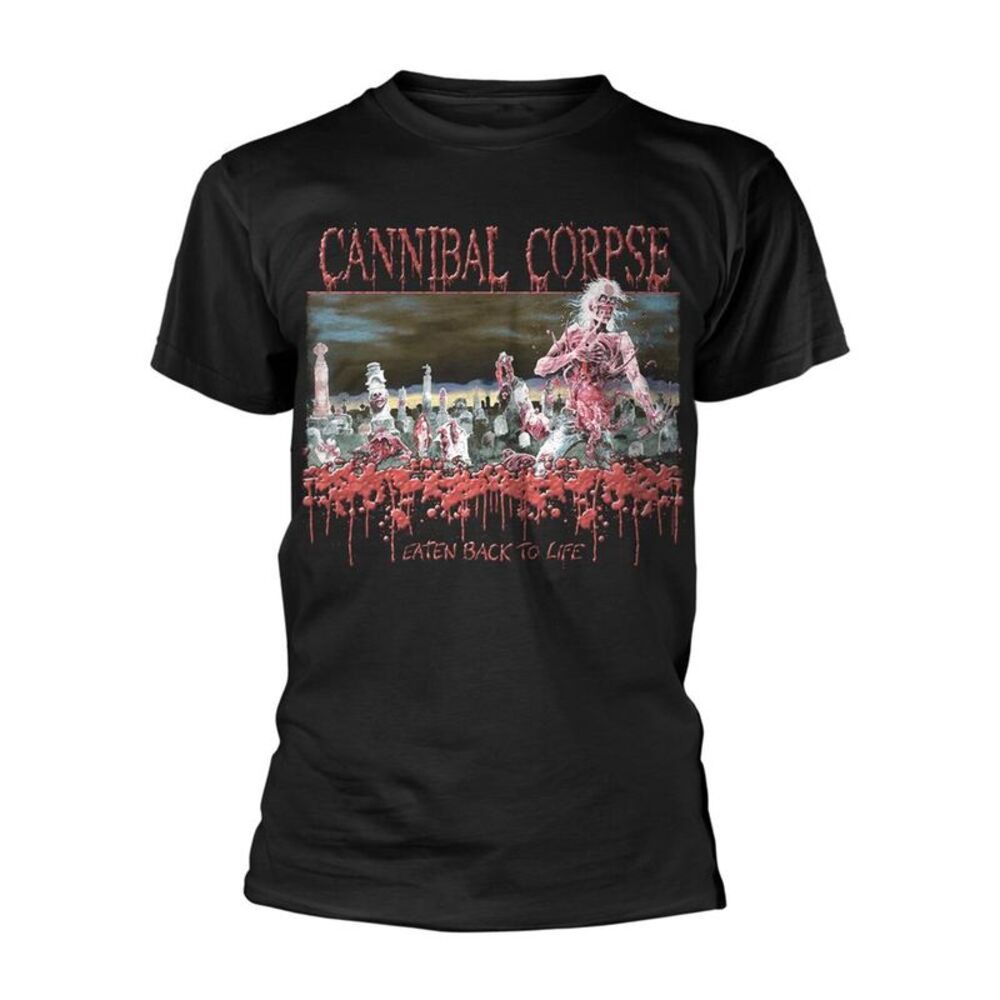 Cannibal Corpse Unisex Adult Eaten Back To Life T-Shirt / Black